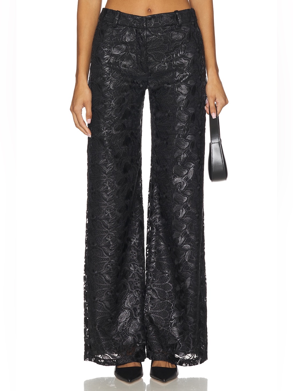 Amanda Uprichard Donahue Pants In Black Size Small Nwt